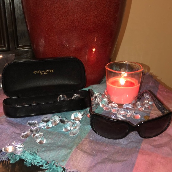 Coach sunglasses with case - Picture 1 of 8